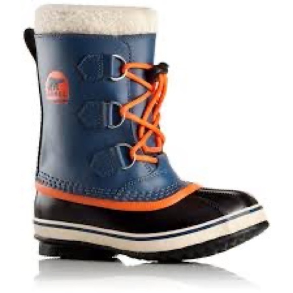 SOREL Yoot Pac Waterproof Snow Boot 8 blue toddler - Picture 1 of 7